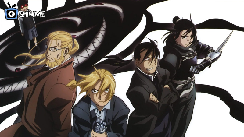 Edward and Alphonse in Fullmetal Alchemist: Brotherhood, a classic magical fantasy anime