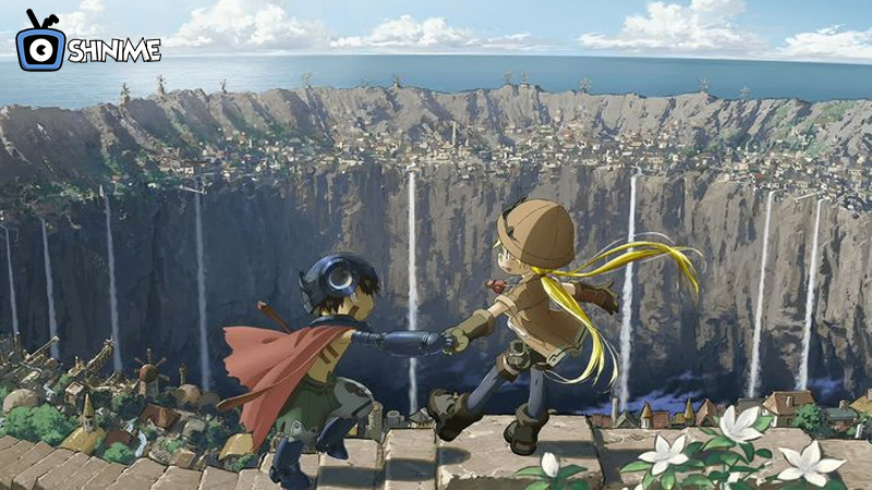 Riko, Reg, and Nanachi explore the Abyss in this haunting magical fantasy anime