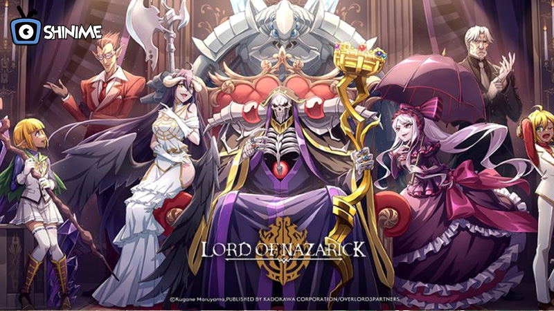 Ainz and his guardians dominate in Overlord, a powerful magical fantasy anime tale