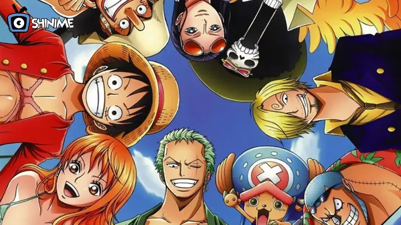 One Piece – Luffy and his pirate crew’s quest for the legendary treasure "One Piece."
