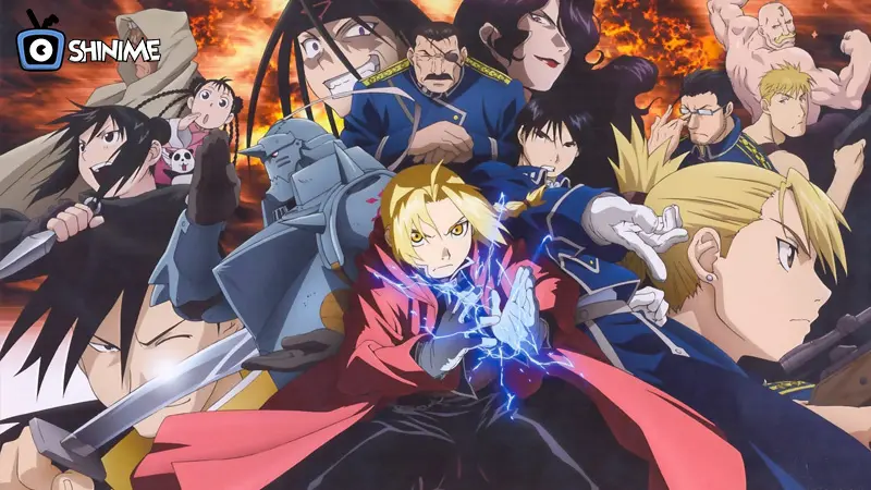 Fullmetal Alchemist: Brotherhood – The Elric brothers’ quest to find the Philosopher’s Stone in a stunning steampunk fantasy world.