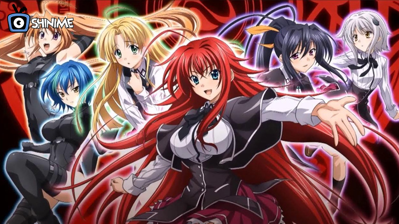 High School DxD characters leading an action-packed and ecchi harem anime adventure