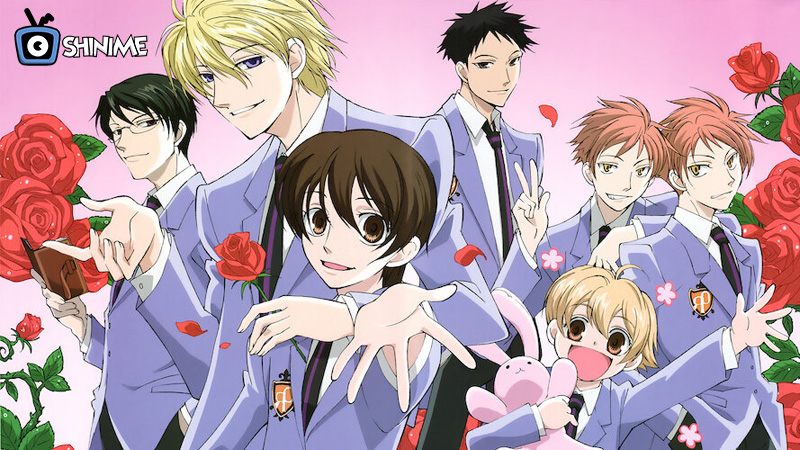 Ouran High School Host Club cast in a vibrant reverse harem anime with school romance