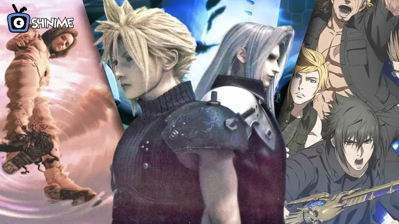 Top final fantasy anime – A captivating visual collection of iconic Final Fantasy anime moments.