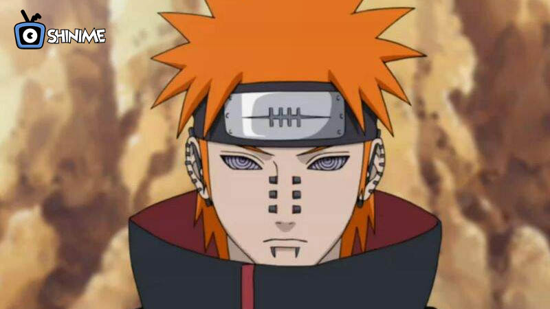 Nagato with Rinnegan and piercings, Pain mode in top 10 most powerful anime characters in Naruto