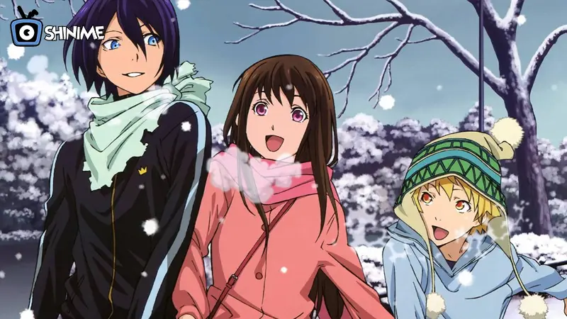 Noragami – A minor god’s journey through the spirit world and the human realm.