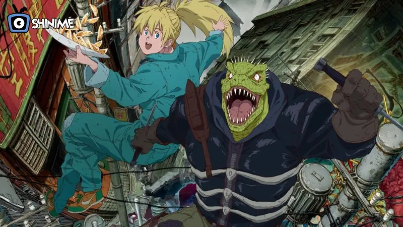 Dorohedoro – A gritty, surreal urban fantasy filled with magic, amnesia, and bizarre creatures.