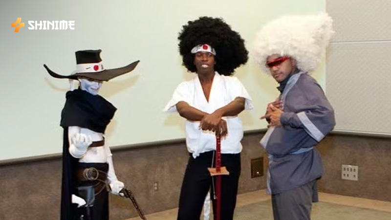 Black Anime Characters Cosplay: Afro Samurai - The Legendary Hip-Hop Warrior