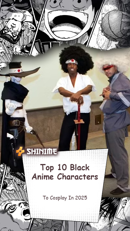 Top 10 Black Anime Characters to Cosplay in 2025
