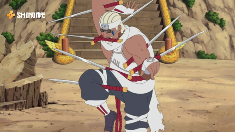 Naruto Black Anime Characters: Killer B
