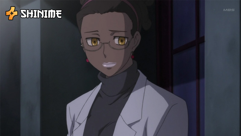 April (Darker than Black) is one of the standout black anime characters with glasses.