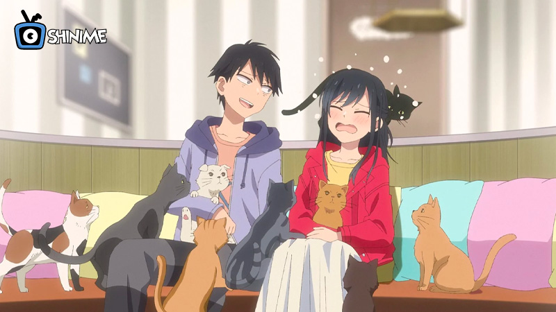 Rin creates Eiji’s pseudo harem with her acting, balancing humor and heartfelt emotion