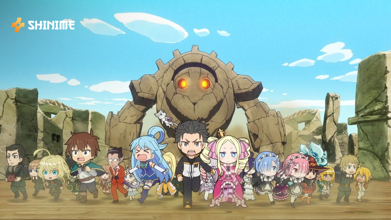 Fantasy Isekai Anime: Isekai Quartet