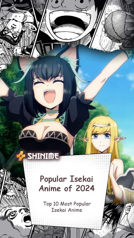 Top 10 Most Popular Isekai Anime 2024