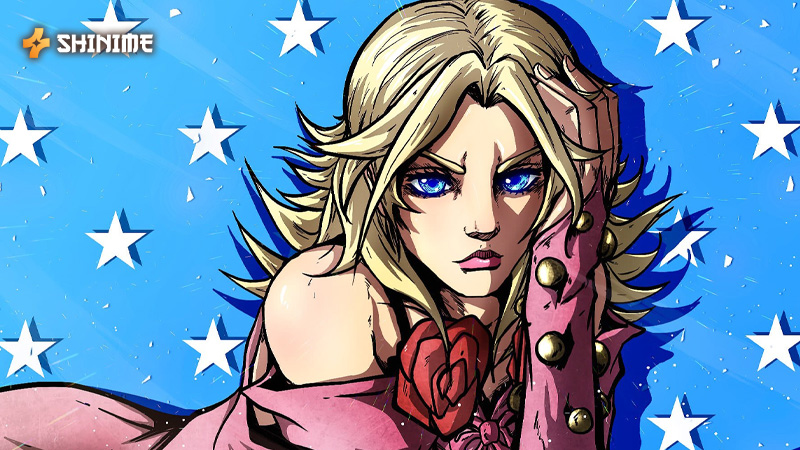 Lucy Steel, from Steel Ball Run, supports Johnny Joestar with intelligence and bravery in the cross-country race.