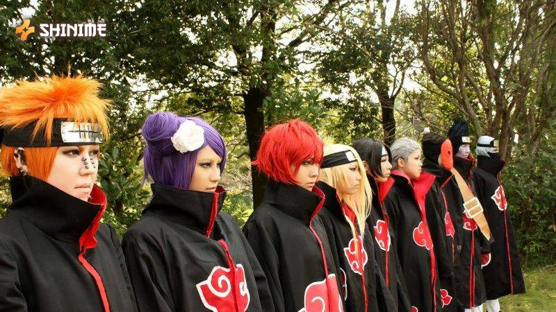 Naruto Characters in Real Life cosplay featuring Team 7 and iconic anime ninja outfits