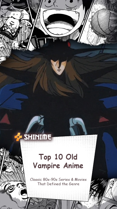 Top 10 Old Vampire Anime: Classic 80s-90s Series & Movies That Defined the Genre