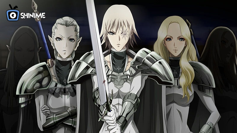 Claymore: Clare and Raki’s subtle romance in a dark action romance anime.