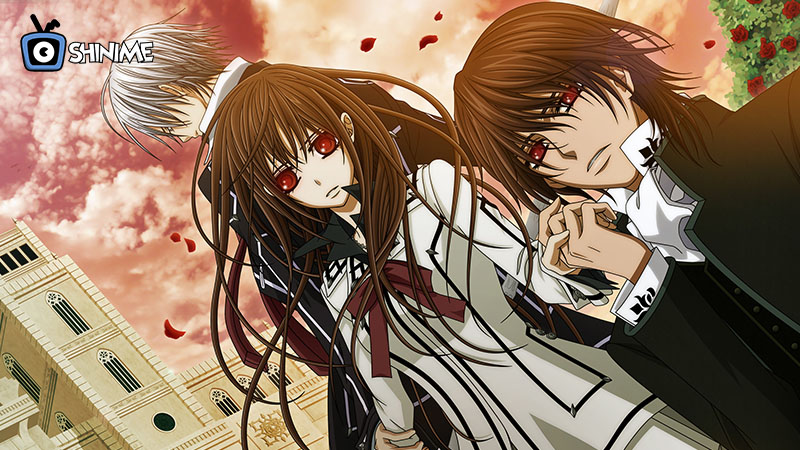Vampire Knight: A gothic love triangle in this action romance anime series.