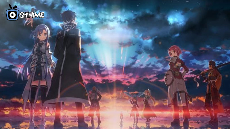 Sword Art Online: Kirito and Asuna’s love shines in this iconic action romance anime series.
