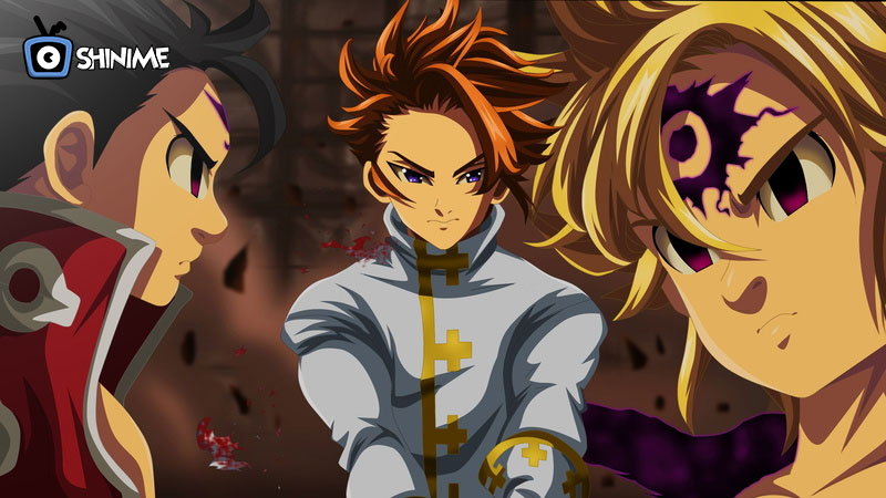 The Seven Deadly Sins: Meliodas and Elizabeth’s timeless love in a fantasy action romance anime.