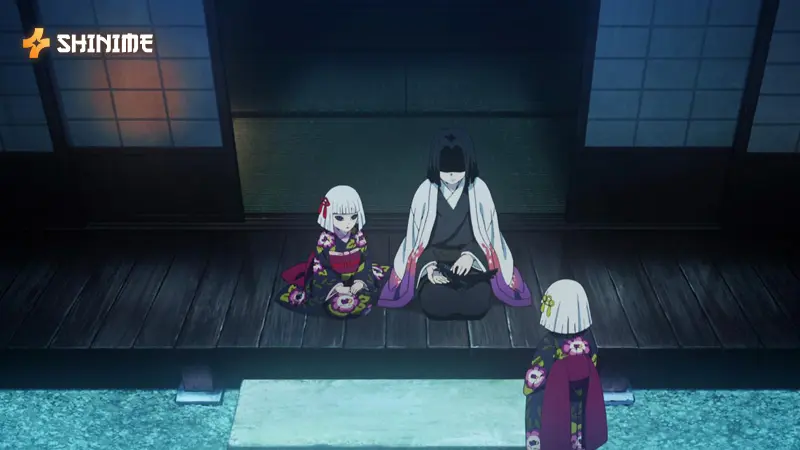 Mount Natagumo Arc starts with Tanjiro, Zenitsu, and Inosuke hiking into the mountain