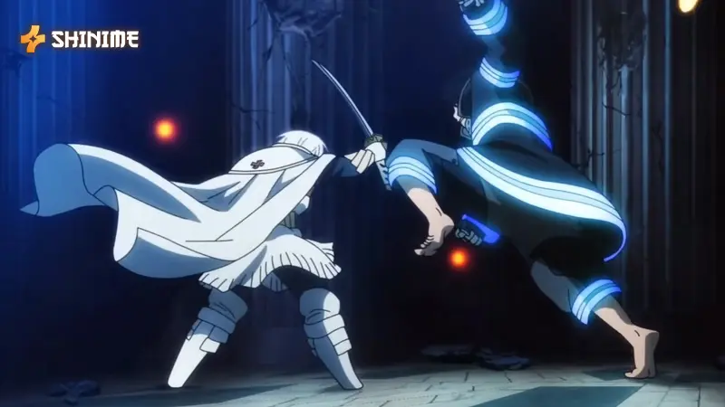 The emotional finale of fire force season 1 pits Shinra against his brother Sho.