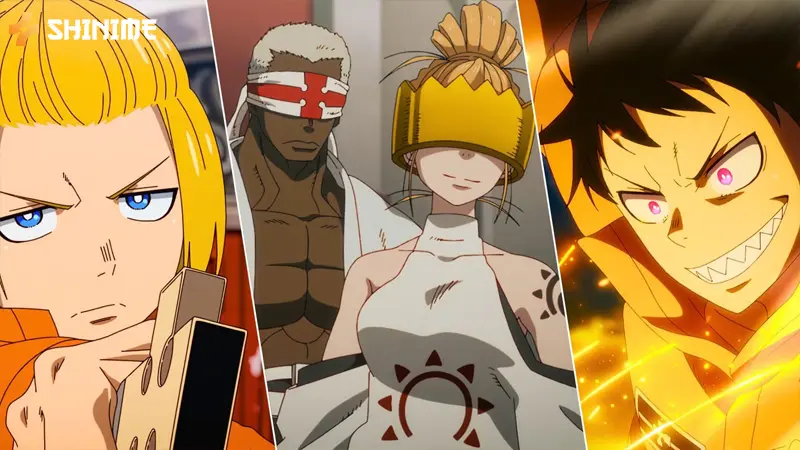 Shinra battles haunting visions as the team goes underground to survive the White-Clad hunt.