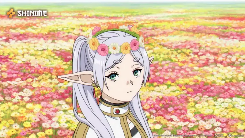 Frieren: Beyond Journey’s End follows Frieren, an elf mage who outlives her companions