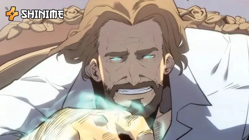 S-Rank Hunter Yuri Orloff utilizing powerful defensive barrier abilities