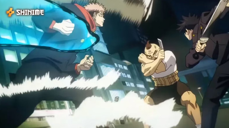 The iconic main characters of Jujutsu Kaisen Season 1