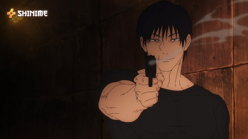 Toji Fushiguro delivering the blow that changed the world of Jujutsu High