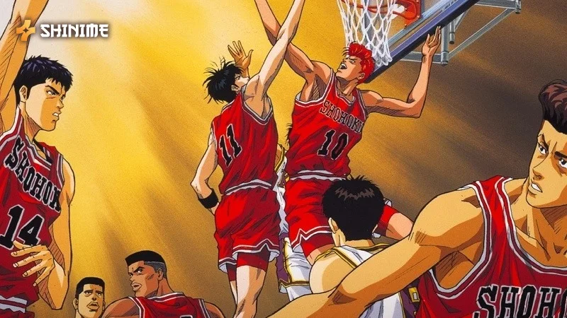 Slam Dunk a classic Sports Anime of All Time featuring Shohoku team