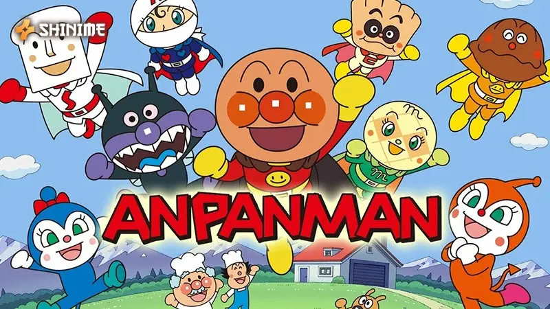 Anpanman – superhero with red bean bun head
