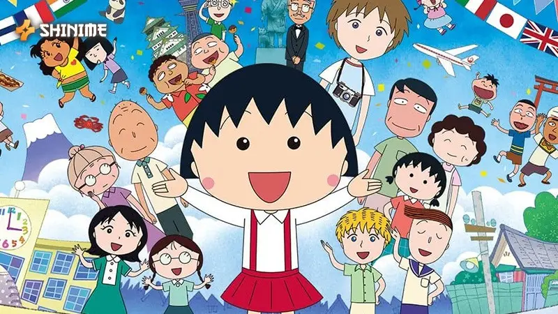 Chibi Maruko-chan – cheerful girl with bob haircut