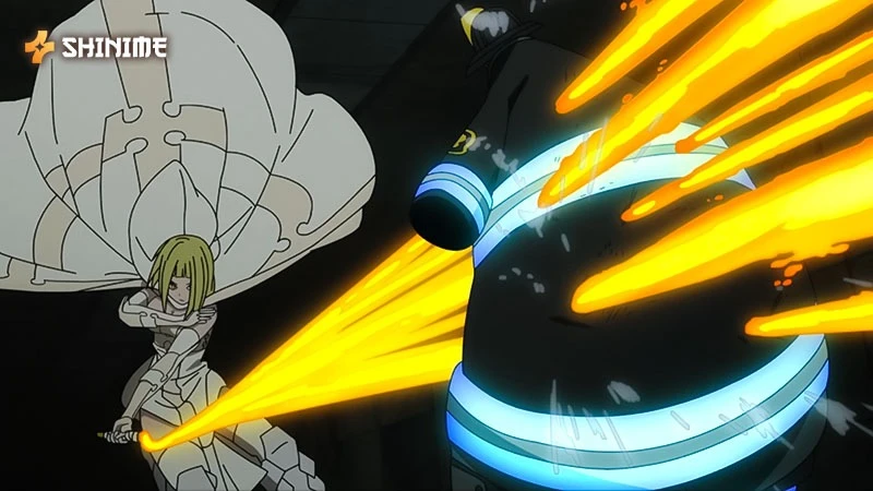 Orochi the Purple Smoke Enforcer in the Fire Force female characters list