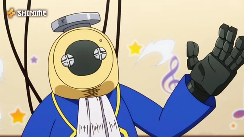 Dominions robots in Fire Force - Automated combat enforcers of Haijima Industries