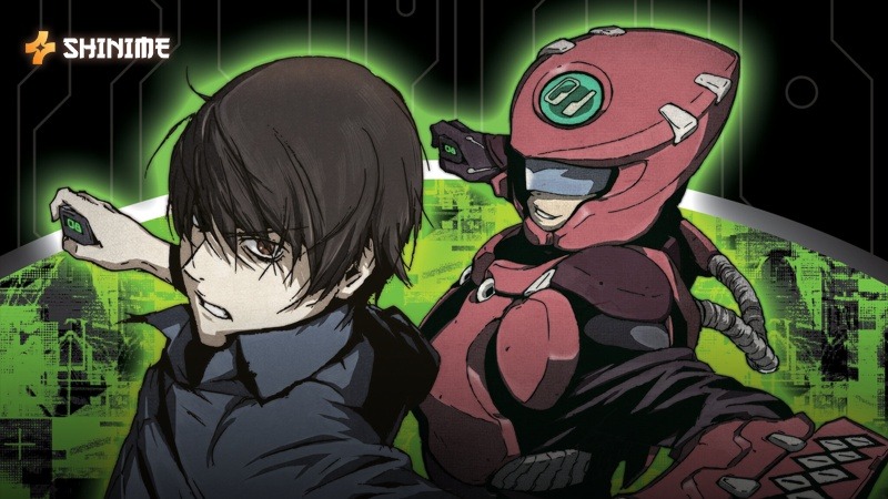 Ryouta Sakamoto prepares to deploy a BIM explosive in the high-stakes survival game anime world of Btooom!