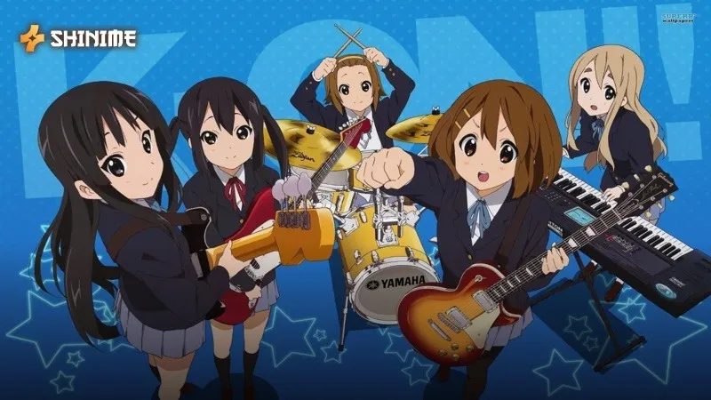 K-On! – light music club friendship vibes
