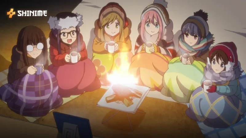 Yuru Camp – cozy camping iyashikei relaxation vibes