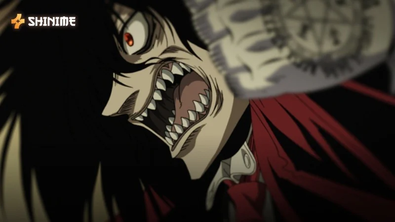 Hellsing Ultimate – vampire Alucard exterminating supernatural enemies for Hellsing Organization