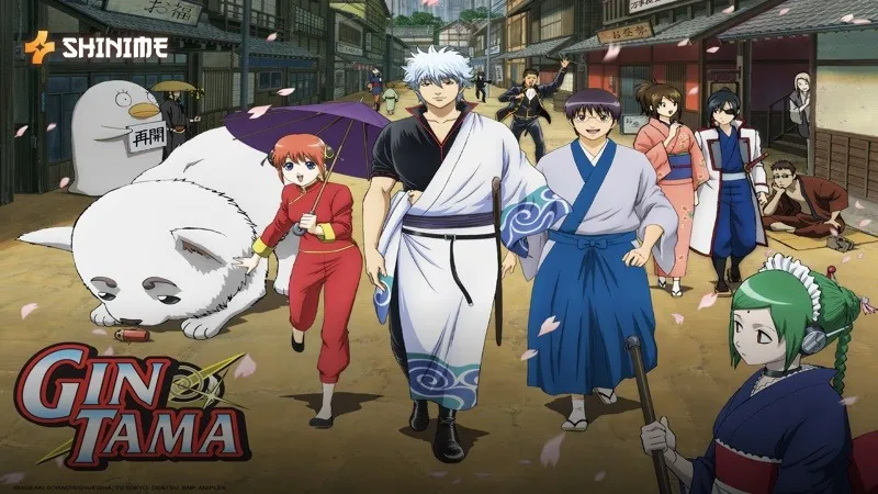 Gintama – silver-haired samurai parody hero Gintoki Sakata