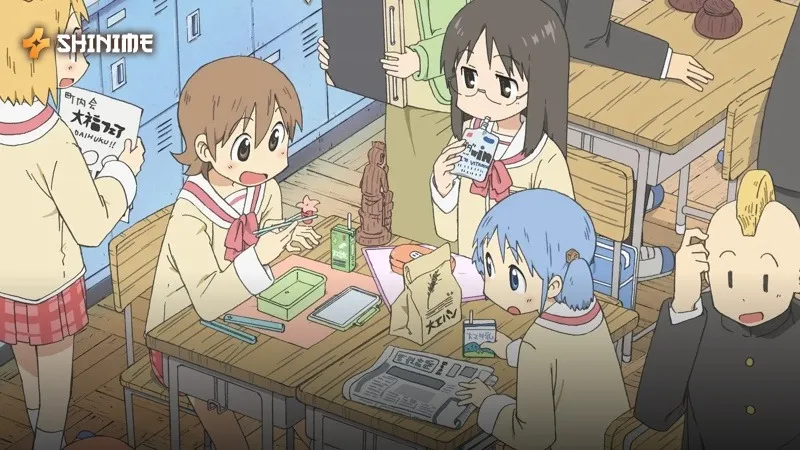Nichijou – absurd school life exploding with surreal comedy