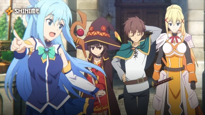KonoSuba – dysfunctional isekai party causing magical disasters