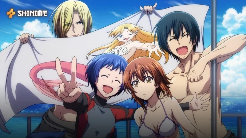 Grand Blue – wild college diving club party chaos